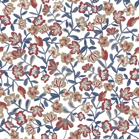 Winter molleton flowers 